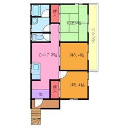 川上邸の物件間取画像